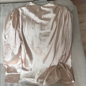 Satin Blouse - Light Pink/champagne